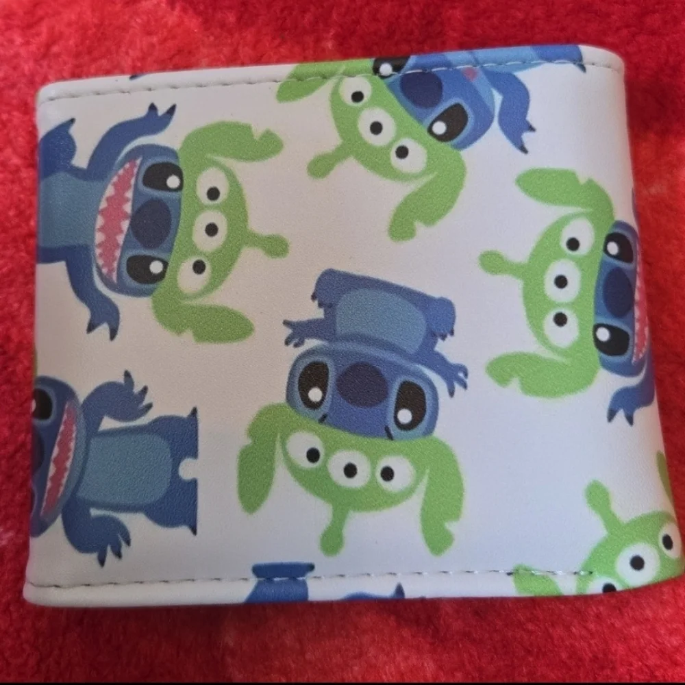 New Lilo And Stitch Toy Story Anime Manga Leather Wallet